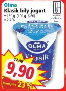 Norma Olma Klasik bílý jogurt nabídka