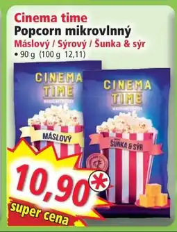 Norma Cinema time Popcorn mikrovlnný nabídka