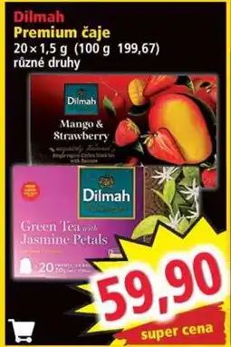 Norma Dilmah Premium čaje nabídka