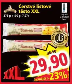 Norma Čerstvé listové těsto XXL nabídka