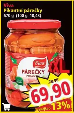 Norma Viva Pikantní párečky nabídka