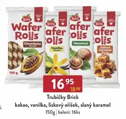 Astur&Qanto Trubičky Brick kakao, vanilka, lískový oříšek, slaný karamel nabídka