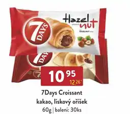 Astur&Qanto 7Days Croissant kakao, lískový oříšek nabídka