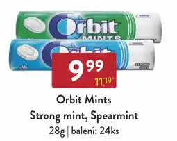 Astur&Qanto Orbit Mints Strong mint, Spearmint nabídka
