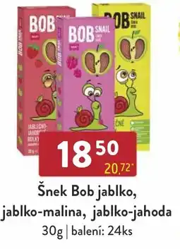 Astur&Qanto Šnek Bob jablko, jablko-malina, jablko-jahoda nabídka
