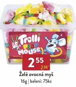 Želé ovocná myš