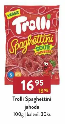 Trolli Spaghettini jahoda