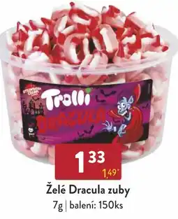 Želé Dracula zuby