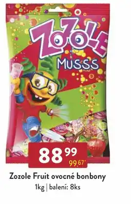 Astur&Qanto Zozole Fruit ovocné bonbony nabídka