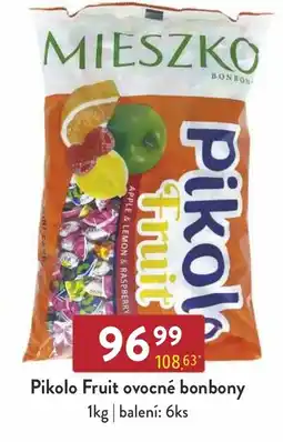 Pikolo Fruit ovocné bonbony