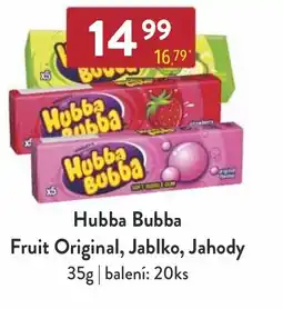Astur&Qanto Hubba Bubba Fruit Original, Jablko, Jahody nabídka