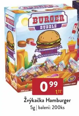 Astur&Qanto Žvýkačka Hamburger nabídka