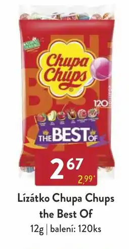 Astur&Qanto Lízátko Chupa Chups The Best Of nabídka