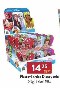 Astur&Qanto Plastové srdce Disney mix nabídka