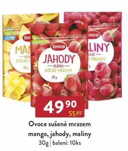 Astur&Qanto Ovoce sušené mrazem mango, jahody, maliny nabídka