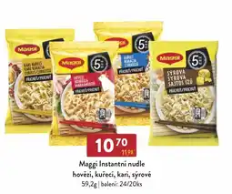 Astur&Qanto MAGGI Instantní nudle hovězí, kuřecí, kari, sýrové nabídka