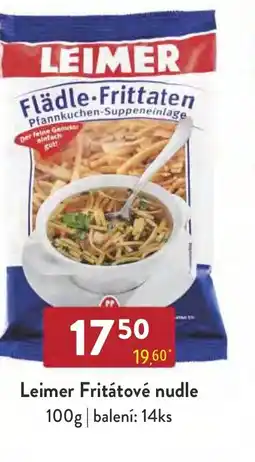 Astur&Qanto LEIMER Fritátové nudle nabídka
