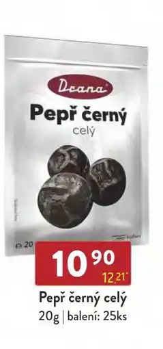 Astur&Qanto Pepř černý celý nabídka