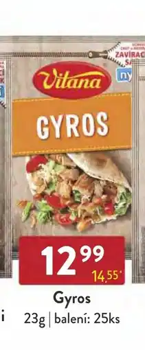 Astur&Qanto VITANA Gyros nabídka
