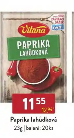 Astur&Qanto VITANA Paprika lahůdková nabídka