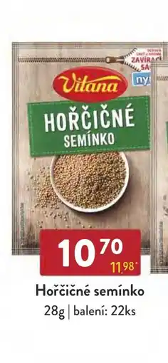 Astur&Qanto VITANA Hořčičné semínko nabídka
