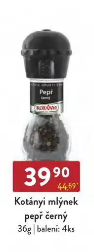 Astur&Qanto KOTANYI mlýnek pepř černý nabídka
