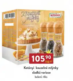 Astur&Qanto KOTÁNYI kouzelné mlýnky sladká variace nabídka