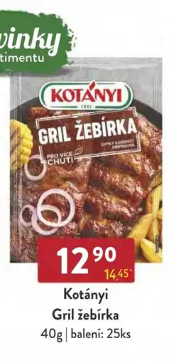 Astur&Qanto KOTÁNYI Gril žebírka nabídka