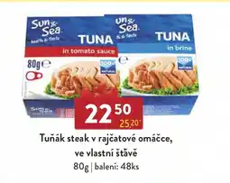 Astur&Qanto Tuňák steak v rajčatové omáčce, ve vlastní šťávě nabídka