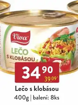 Astur&Qanto VIVA Lečo s klobásou nabídka
