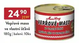 Astur&Qanto Vepřové maso ve vlastní šťávě nabídka
