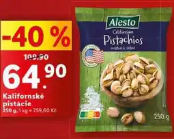 Lidl Kalifornské pistácie, 250 g nabídka
