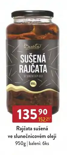 Astur&Qanto BASSTA Rajčata sušená ve slunečnicovém oleji nabídka