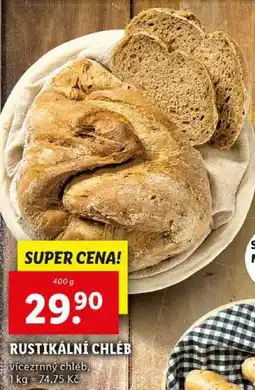 Lidl RUSTIKÁLNÍ CHLÉB, 400 g nabídka