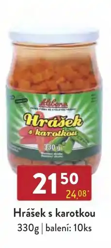 Astur&Qanto ALIBONA Hrášek s karotkou nabídka