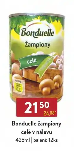 Astur&Qanto BONDUELLE žampiony celé v nálevu nabídka