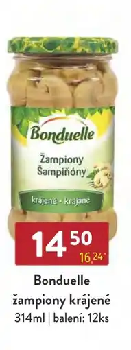Astur&Qanto BONDUELLE žampiony krájené nabídka