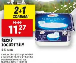 Lidl ŘECKÝ JOGURT BÍLÝ, 140 g nabídka