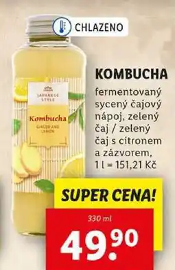 Lidl KOMBUCHA, 330 ml nabídka