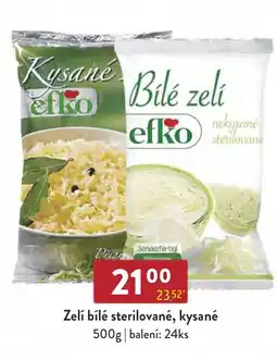Astur&Qanto EFKO Zelí bílé sterilované, kysané nabídka