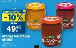 Lidl OVOCNÁ POMAZÁNKA INTENSE, 420 g nabídka