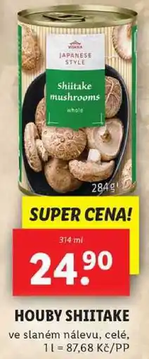 Lidl HOUBY SHIITAKE, 314 ml nabídka