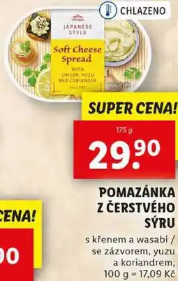 Lidl POMAZÁNKA Z ČERSTVÉHO SÝRU, 175 g nabídka