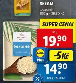 Lidl SEZAM, 50 g nabídka