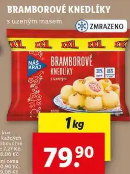 Lidl BRAMBOROVÉ KNEDLÍKY, 1 kg nabídka