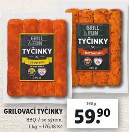Lidl GRILOVACÍ TYČINKY, 340 g nabídka