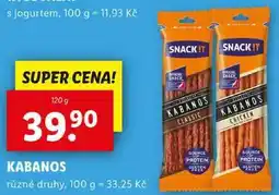 Lidl KABANOS, 120 g nabídka