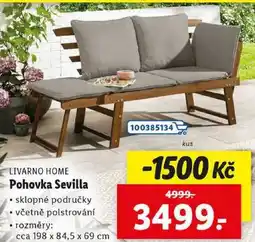 Lidl Pohovka Sevilla nabídka