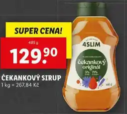 Lidl ČEKANKOVÝ SIRUP, 485 g nabídka