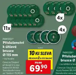 Lidl Příslušenství k úhlové brusce Ø 115 mm nabídka